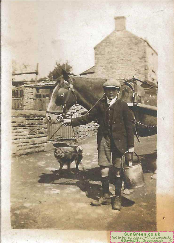 An old photo that may have been taken in St Briavels